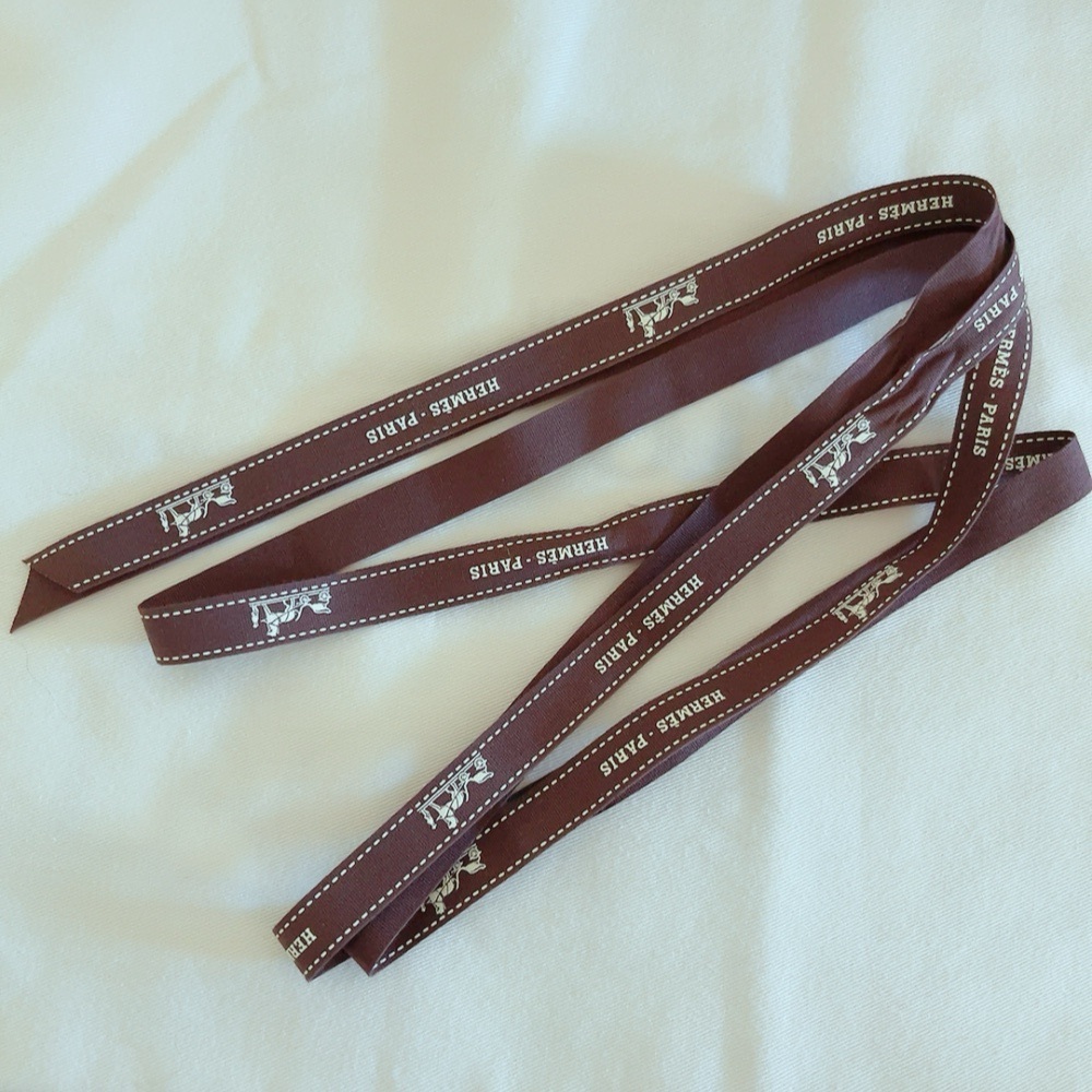 Hermes wrapping ribbon